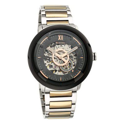 Titan Grandmaster II Analog Black Dial Mens Watch-1848KM01/NP1848KM01