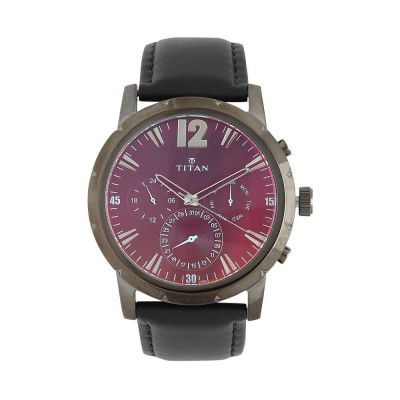 Titan Iridescent Dials Analog Grey Mens Watch-NL90050QL03/NP90050QL03
