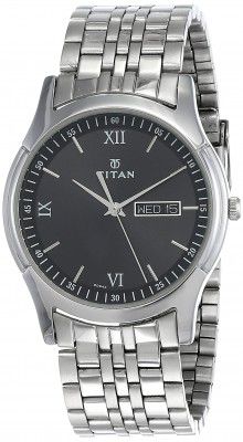 Titan Karishma Analog Black Dial Mens Watch-NL1636SM01