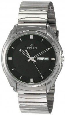 Titan Karishma Analog Black Dial Mens Watch-NK1578SM04 / NK1578SM04