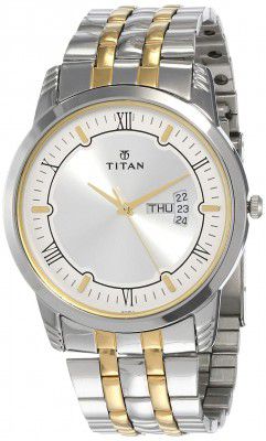 Titan Karishma Analog Silver Dial Mens Watch NL1774BM01