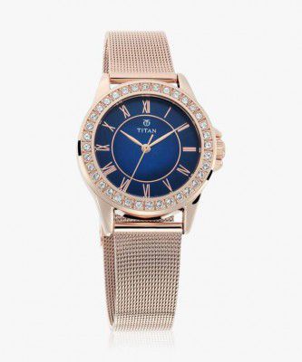 Titan Ladies Purple Wm Analog Watch - For Women 9798WM03