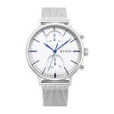 Titan Light Leathers IV Analog White Dial Mens Watch-90135SM01/NP90135SM01...