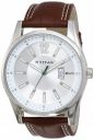 Titan Men Leather Octane Analog Silver Dial Watch-Nl9322Sl03/Nr9322Sl03, Band Color-Brown...