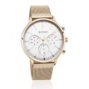 Titan Mens 42 mm Light Leathers IV Silver White Dial Stainless Steel Analogue Watch - 90134WM01...