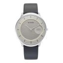 Titan Mens 42 mm Edge Baseline II Grey Dial Stainless Steel Analog Watch - NQ1843SL01...