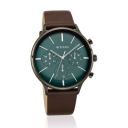 Titan Mens 42 x 48.5 mm Light Leathers IV Green Dial Leather Analogue Watch - 90134QL01...