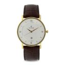 Titan Mens White Dial Leather Analogue Watch - NK9162YL01...