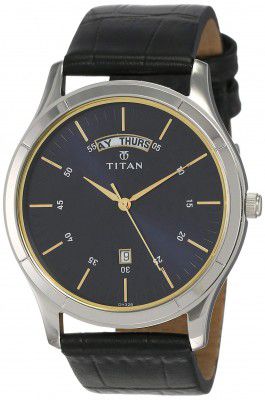 Titan Neo Analog Blue Dial Mens Watch-NL1767SL03