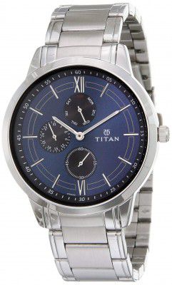 Titan Neo Analog Blue Dial Mens Watch-NN1769SM01