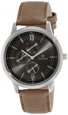 Titan Neo Analog Grey Dial Mens Watch-NN1769SL01