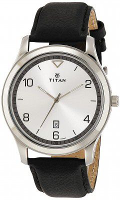 Titan Neo Analog Silver Dial Mens Watch-NL1770SL01