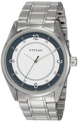 Titan Neo Analog White Dial Mens Watch NM1729SM04/NN1729SM04/NP1729SM04