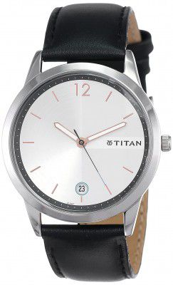 Titan Neo Analog White Dial Mens Watch-NM1806SL01 / NL1806SL01/NP1806SL01