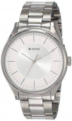 Titan Neo Economy Analog Beige Dial Mens Watch-NN1802SM03