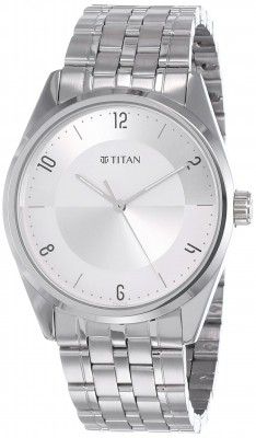 Titan Neo Economy Analog Silver Dial Mens Watch-NN1729SM06/NP1729SM06