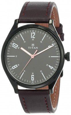 Titan Neo Iv Analog Black Dial Mens Watch-NL1802NL01