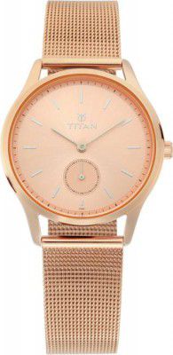 Titan  NN95069WM01 Analog Watch - For Women