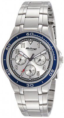 Titan Octane Analog White Dial Mens Watch-NL90039KM03