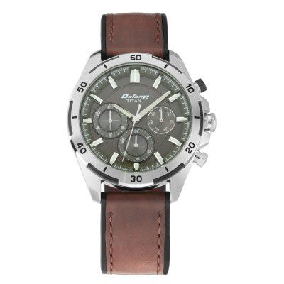 Titan Octane Hyper Lume Analog Black Dial Mens Watch-NN90114KP01