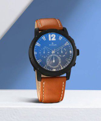 Titan Purple iridiscent dials Analog Watch - For Men NP90050NL02
