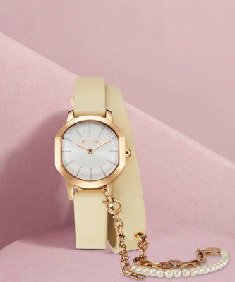 Titan Purple Unending beauty Analog Watch - For Women 95157WL01F