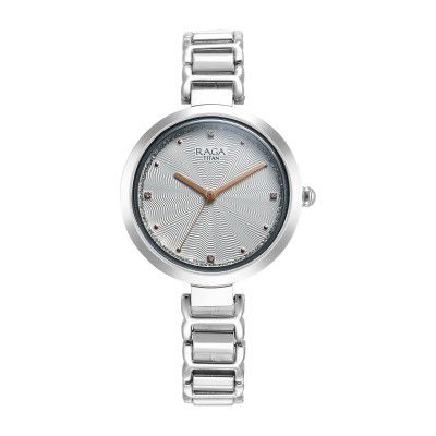 Titan Raga Memoirs Quartz Analog Silver Dial Watch
