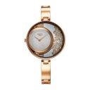 Titan Raga Power Pearls Quartz Analog White Dial Rose Gold Metal Strap Watch for Women - NT95224WM01F...