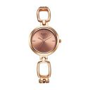 Titan Raga Quartz Analog Rose Gold Dial Rose Gold Metal Strap Watch for Women - NT2725WM01...