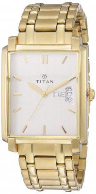 Titan Regalia Analog White Dial Mens Watch-NL1506YM01/NP1506YM01