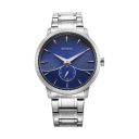 Titan Regalia Opulent Quartz Analog Gradient Blue Dial Silver Stainless Steel Strap Watch for Men - NT1828SM02...