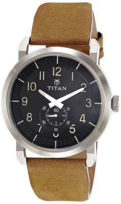 Titan Road Trip Analog Black Dial Men's Watch - 90025SL01 / 90025SL01