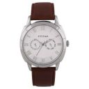 Titan Smartsteel Analog Silver Dial Mens Watch-NL1489SL02...