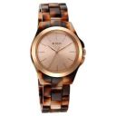Titan Women Metal Analog Watch -95205Kp01, Band Color-Brown,Dial Color-Rose Gold...