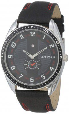 Titan Youth Analog Black Dial Mens Watch -NK1582KL02 / NK1582KL02/NP1582KL02