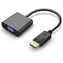 Tizum DisplayPort (DP) to VGA Adapter, Gold-Plated Display Port to VGA Adapter (Male to Female) Compatible with Computer, Desktop, Laptop, PC, Monitor, Projector, HDTV - Black...
