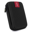 TIZUM External Hard Drive Case for 2.5-Inch Hard Drive - Double Padded (Black)...