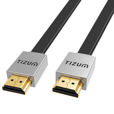 TIZUM “Fusion” Gold Plated 4K HDMI to HDMI Cable | HDMI 2.0 | High Speed @18GBPS Supports 3D, Projector, TV, Xbox 360, PS5, PS4, Set Top Box, Camera (3 M/10 Ft)