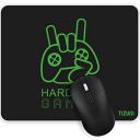 Tizum Mouse Pad/Computer Mouse Mat with Anti-Slip Rubber Base | Smooth Mouse Control | Spill-Resistant Surface for Laptop, Notebook, MacBook Pro, Gaming, Laser/Optical Mouse, 9.4”x 7.9”, Black...