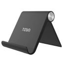 Tizum Multi Angle Foldable Tablet/Mobile Phone Tabletop Stand Holder, Adjustable Angle, Anti-Slip Pads, Cradle, Dock Compatible for Ipad, Tablets, Smartphones, Kindle with Screen Up to 10-Inch (Black)...