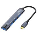 Tizum USB C Hub (4-in-1), Type C Multiport Adapter/Connector...