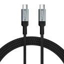 Tizum USB Type C to Type C 5A (100W) Braided Sync & Fast Charging Cable (1.2M)...