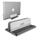 Tizum Z73- Vertical Laptop Stand, Dock Size Universal Adjustable Stand for Laptops, Notebook, Surface Book, MacBook Upto 17 Inch (Grey)...