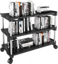 TNT The Next Trend Super Smart Stackable and Durable, Easy to Assemble, Space Saving Rack Plastic Open Book Shelf  ...