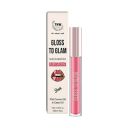 TNW -The Natural Wash Gloss To Glam Nourishing Lip Gloss with Coconut OIl and Castor Oil - Slush | Clear | Pink | Pigmented | Daily lip care needs | 3ml...