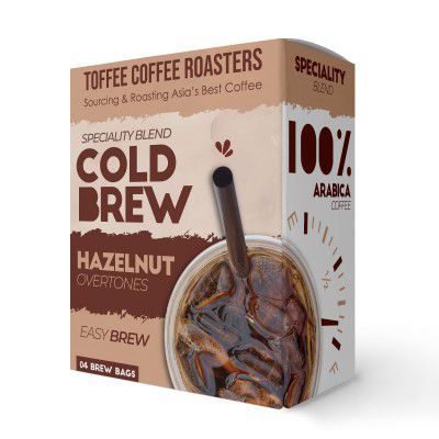Toffee Coffee Roasters Hazelnut Cold Brew Packs | Set of 3 Packs