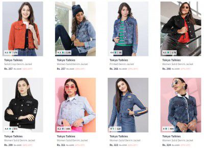Tokyo Talkies Denim Jackets Starts ₹257