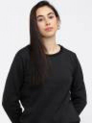 Tokyo Talkies Women Full Sleeve Solid Sweatshirt