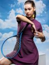 Tokyo Talkies Women Purple Solid T-shirt Mini Dress...