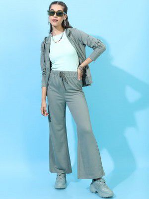 Tokyo Talkies Women's Bootcut Regular Track Pants